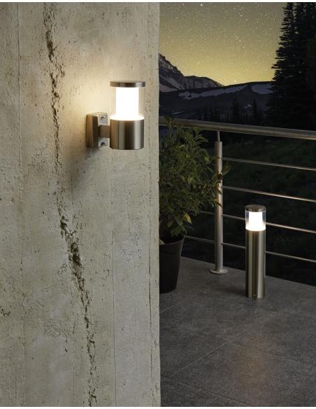 EGLO 94278 - BASALGO 1 Floor lamp in Stainless Steel and Acrylic