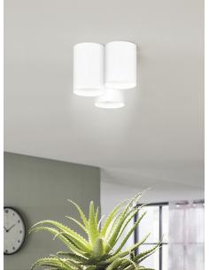 EGLO 94633 - LASANA Plafón LED en Aluminio, acero blanco 2