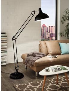 EGLO 94698 - BORGILLIO Living Room Lamp in Black Steel 2