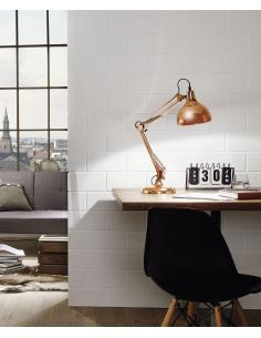 EGLO 94704 - BORGILLIO Office Lamp in Copper Steel 2