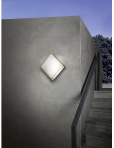 EGLO 94877 - INFESTO 1 Outdoor LED wall light in Stainless steel, plastic stainless steel, silver and Acrylic 2