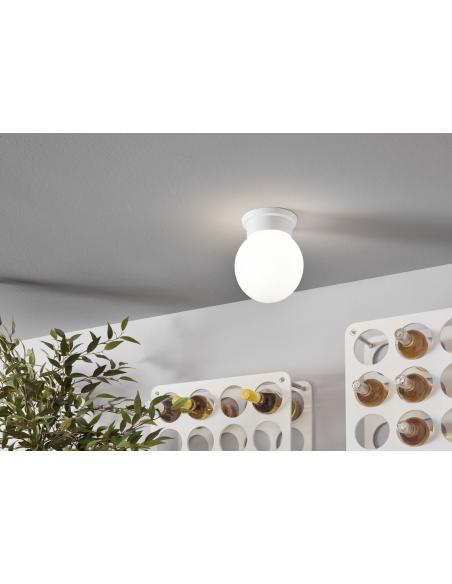 EGLO 94973 - DURELO Ceiling Lamp in Acrylic and Glass