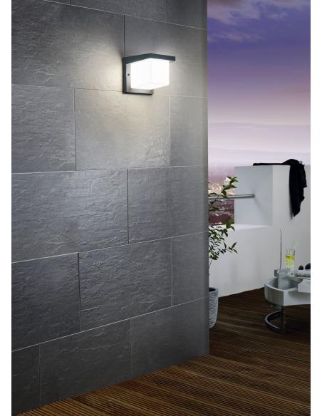 EGLO 95097 - DESELLA 1 Wall lamp in Cast Aluminum and Acrylic