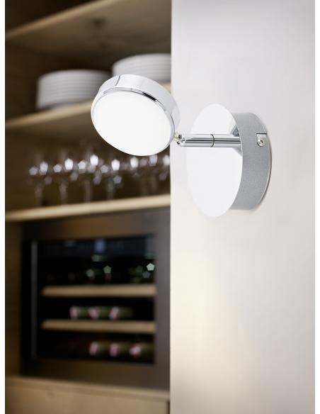 EGLO 95628 - SALTO Spot in Steel and Acrylic