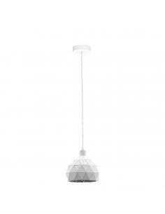EGLO 33344 - ROCCAFORTE Lámpara de Salón en Acero blanco