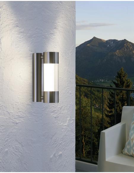 EGLO 96013 - ROBLEDO Wall lamp in Stainless Steel and Acrylic