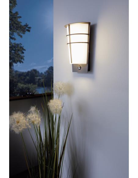 EGLO 96018 - BREGANZO 1 Wall lamp in galvanized steel and acrylic