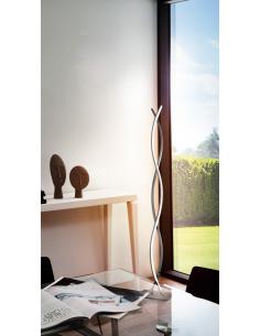EGLO 96106 - LASANA 2 LED floor lamp in Steel, chrome aluminum and Acrylic 2