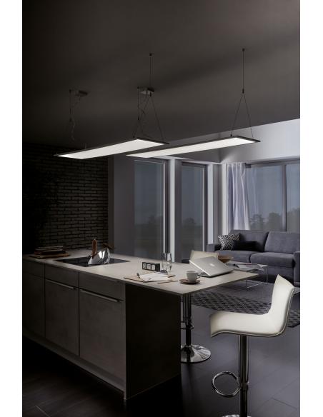 EGLO 96151 - SALOBRENA 1 Aluminum and Acrylic lattice luminaire