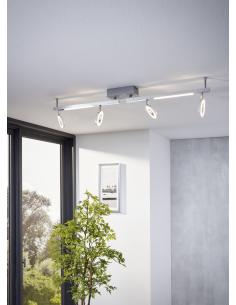 EGLO 96182 - CARDILLIO 1 LED Spotlight in Aluminum, aluminum steel, chrome and Acrylic 2