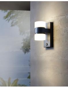 EGLO 96276 - ATOLLARI Outdoor wall light with motion sensor in Anthracite Cast Aluminum and Acrylic 2
