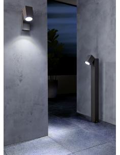 EGLO 96286 - SAKEDA Anthracite Cast Aluminum LED Outdoor Wall Light 2