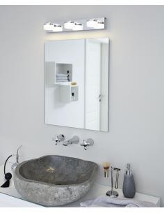 EGLO 96543 - ROMENDO 1 LED Wall Light in Chrome Steel and Acrylic 2