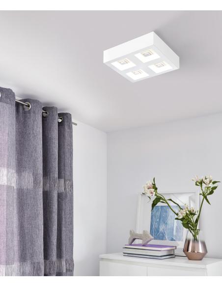 EGLO 96794 - FERREROS Wall / ceiling lamp in Steel and Acrylic