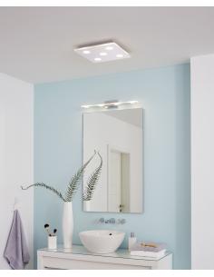 EGLO 96939 - CABUS Plafón LED en Acero plata, cromo y Acrílico 2