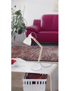 EGLO 96957 - TORONA 1 Lámpara de Oficina en Acero blanco y Madera 2