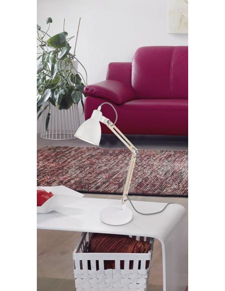 EGLO 96957 - TORONA 1 Table Lamp in Steel and Wood