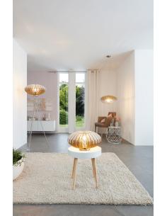 EGLO 96963 - SOTOS Hanging Lamp in Nickel-matte Steel and Wood 2