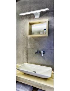 EGLO 97059 - PANDELLA 2 Bathroom Mirror Light in Silver Acrylic, Chrome and Acrylic 2