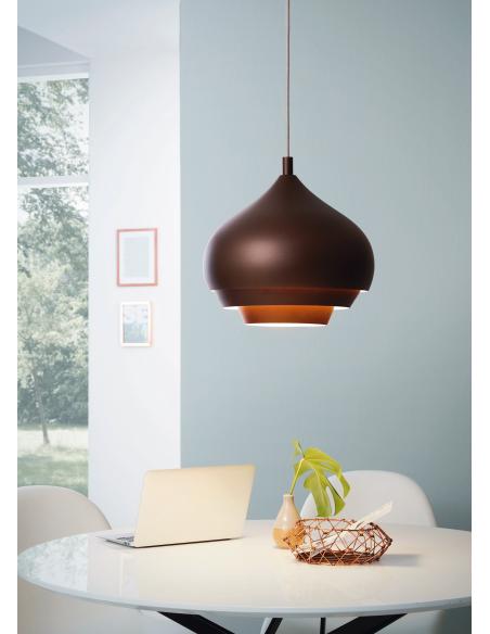 EGLO 97214 - CAMBORNE Steel Pendant Lamp