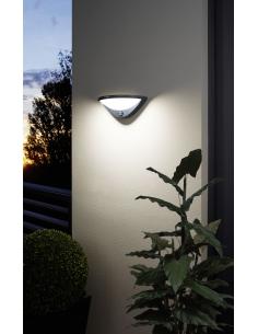 EGLO 97312 - BELCREDA Outdoor wall light with motion sensor in anthracite cast aluminum and Acrylic 2