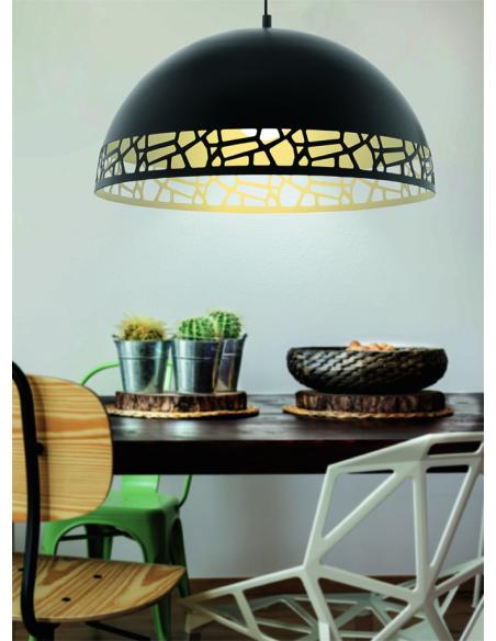 EGLO 97442 - SAVIGNANO Steel Pendant Lamp