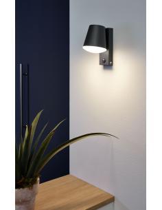 EGLO 97451 - CALDIERO Outdoor wall light with motion sensor in galvanized steel anthracite and acrylic 2