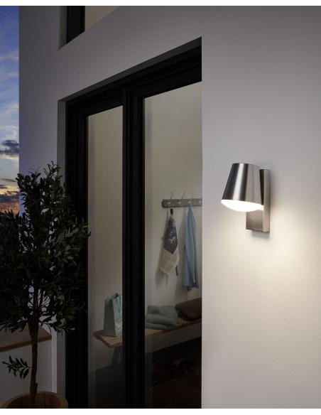 EGLO 97484 - CALDIERO-C Wall lamp in Stainless Steel and Acrylic
