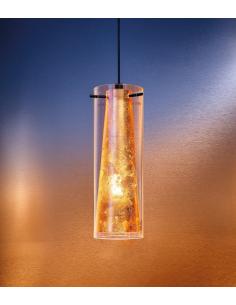 EGLO 97651 - PINTO GOLD Crystal Pendant Lamp in Black Steel and Glass 2