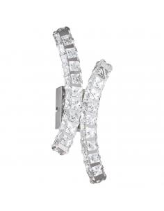 EGLO 39004 - TONERIA LED Wall Light in Stainless Steel Chrome and Glass