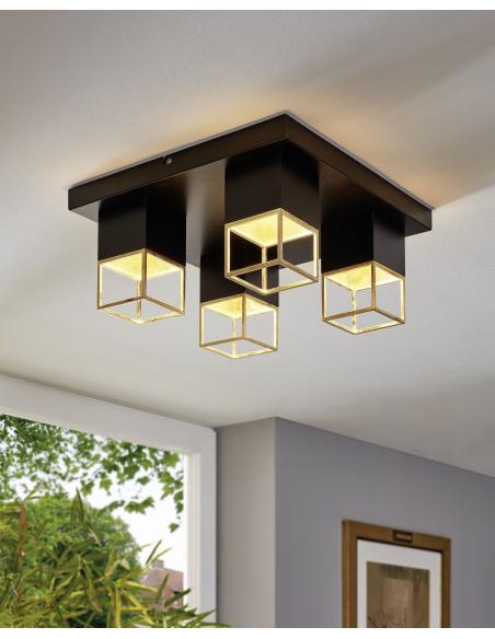 EGLO 97731 - MONTEBALDO Ceiling lamp in Steel