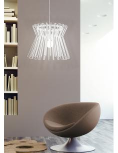 EGLO 97978 - LOCUBIN Lámpara de Salón en Acero blanco 2