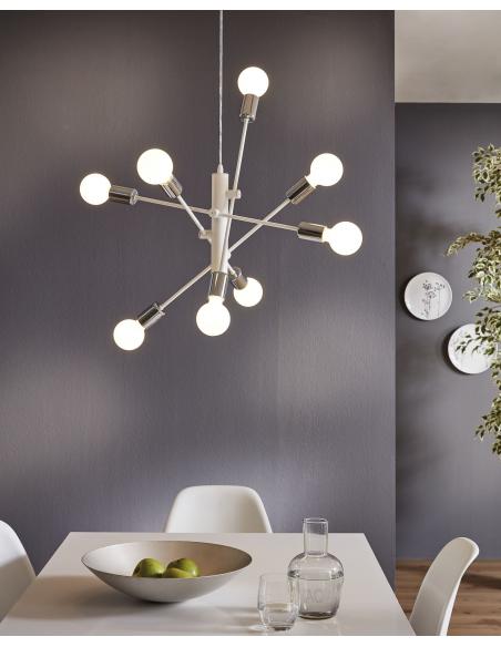 EGLO 98017 - GRADOLI Steel Pendant Lamp