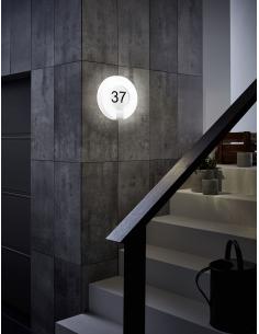 EGLO 98147 - MARCHESA Outdoor LED Wall Light in Stainless Steel Stainless Steel and Acrylic 2