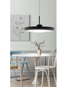 EGLO 98166 - ALPICELLA LED pendant lamp in winter gray steel and Acrylic 2