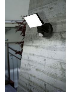 EGLO 98178 - PAGINO Outdoor wall light with motion sensor in black Acrylic 2