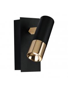 EGLO 39144 - TOMARES Living Room Lamp in Aluminum, black steel, brass