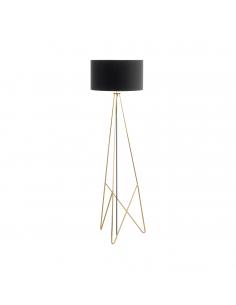 EGLO 39231 - CAMPORALE Living Room Lamp in Steel, brass and Textile
