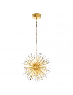 EGLO 39255 - VIVALDO 1 LED pendant lamp in Gold Steel and Glass