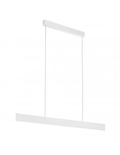 EGLO 39264 - CLIMENE Lámpara colgante LED en Aluminio blanco y Acrílico