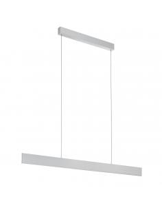 EGLO 39267 - CLIMENE LED pendant lamp in brushed aluminum and Acrylic