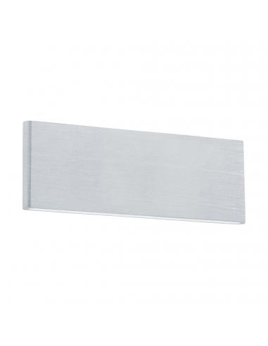 EGLO 39268 - CLIMENE LED Wall Light in Brushed Aluminum and Acrylic