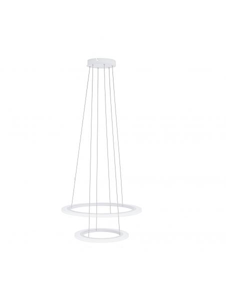 EGLO 39273 - PENAFORTE LED pendant lamp in white Aluminum and Acrylic