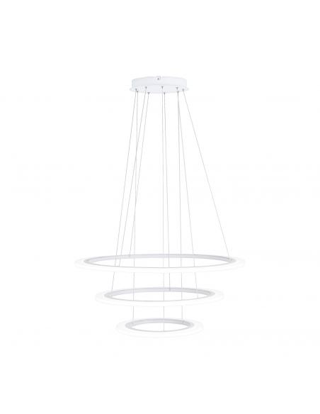 EGLO 39274 - PENAFORTE LED pendant lamp in white Aluminum and Acrylic