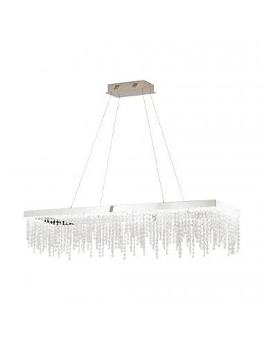 EGLO 39283 - ANTELAO LED pendant lamp in Chrome Steel and Glass