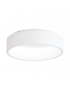 EGLO 39286 - MARGHERA 1 Plafón LED en Acero, plástico blanco