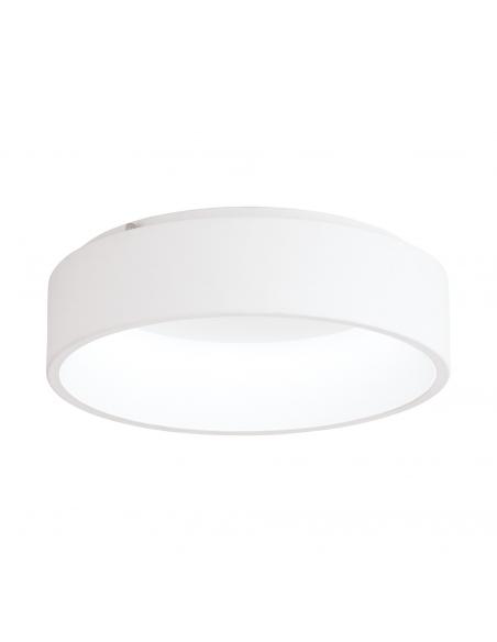 EGLO 39286 - MARGHERA 1 LED Ceiling Light in Steel, white plastic