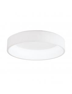 EGLO 39287 - MARGHERA 1 LED Ceiling Light in Steel, white plastic