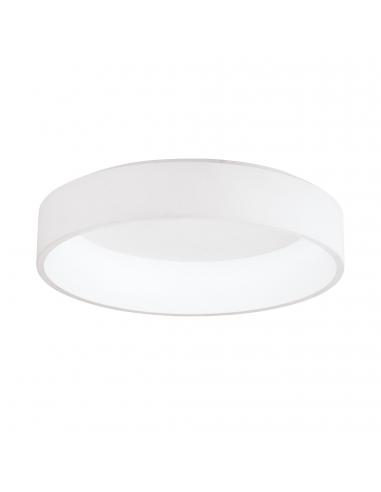 EGLO 39287 - MARGHERA 1 LED Ceiling Light in Steel, white plastic