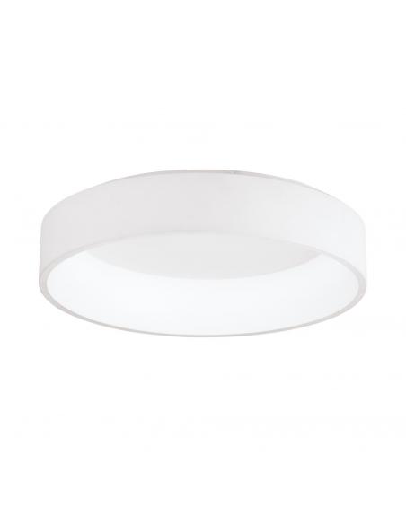EGLO 39287 - MARGHERA 1 LED Ceiling Light in Steel, white plastic